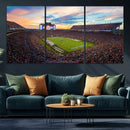 Auburn Stadium Sunset Wall Art Canvas Print, Jordan Hare by MyGreatCanvas | Canvas Wall Art Prints | Photo Prints & Wall Decor