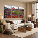 Auburn Stadium Wall Art Canvas Print, Jordan Hare Stadium