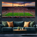 Oklahoma Sooners Stadium Wall Art Canvas Print, College by MyGreatCanvas | Canvas Wall Art Prints | Photo Prints & Wall Decor