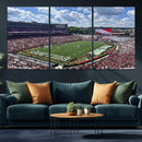 Georgia Bulldogs Stadium Wall Art Canvas Print, Sanford by MyGreatCanvas | Canvas Wall Art Prints | Photo Prints & Wall Decor