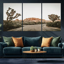 Joshua Tree Desert Wall Art Canvas Print, Minimal by MyGreatCanvas | Canvas Wall Art Prints | Photo Prints & Wall Decor