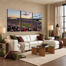 Donald W. Reynolds Razorback Stadium Wall Art Canvas Print –
