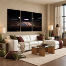 Oklahoma Memorial Stadium Wall Art Canvas Print – Oklahoma