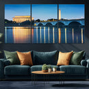 Washington DC Wall Art Canvas Print – Lincoln Memorial Night by MyGreatCanvas | Canvas Wall Art Prints | Photo Prints & Wall Decor