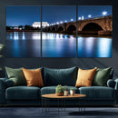 Washington DC Wall Art Canvas Print – Lincoln Memorial Night by MyGreatCanvas | Canvas Wall Art Prints | Photo Prints & Wall Decor