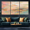 Abstract Pastel Landscape Wall Art Canvas Print – Soft Pink by MyGreatCanvas | Canvas Wall Art Prints | Photo Prints & Wall Decor