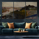 Jacek Malczewski - Landscape at the Vistula Wall Art Canvas by MyGreatCanvas | Canvas Wall Art Prints | Photo Prints & Wall Decor