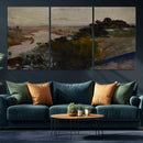 acek Malczewski Landscape at the Vistula Wall Art Canvas by MyGreatCanvas | Canvas Wall Art Prints | Photo Prints & Wall Decor