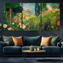 Gustav Klimt Boho Mountain Landscape Large Wall Art, by MyGreatCanvas | Canvas Wall Art Prints | Photo Prints & Wall Decor