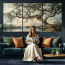 Old Oak Tree Canvas Wall Art, Turner Inspired Romantic by MyGreatCanvas | Canvas Wall Art Prints | Photo Prints & Wall Decor