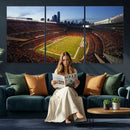Chicago Bears Soldier Field Canvas Wall Art, NFL Stadium Panorama Print, Football Arena Photography for Sports Fans by MyGreatCanvas | Canvas Wall Art Prints | Photo Prints & Wall Decor