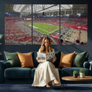 State Farm Stadium Canvas Wall Art, Arizona Cardinals Football Stadium Print, Glendale NFL Arena Panorama Artwork by MyGreatCanvas | Canvas Wall Art Prints | Photo Prints & Wall Decor