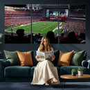 State Farm Stadium Canvas Wall Art, Arizona Cardinals Football Stadium Print, Glendale NFL Arena Photography Artwork by MyGreatCanvas | Canvas Wall Art Prints | Photo Prints & Wall Decor