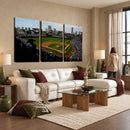 Chicago Cubs Baseball Team Print - Wrigley Field Stadium