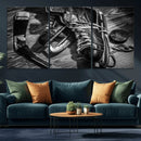 Old Pair of Mens Skates Wall Art Canvas, Men Skates Wall Art by MyGreatCanvas | Canvas Wall Art Prints | Photo Prints & Wall Decor