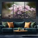 Pink Wild Flower Canvas Print by MyGreatCanvas | Canvas Wall Art Prints | Photo Prints & Wall Decor