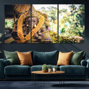 Hinduism Statue Wall Art Canvas Print