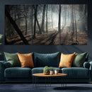 Dark Family and Tree Wall Art Canvas Print by MyGreatCanvas | Canvas Wall Art Prints | Photo Prints & Wall Decor