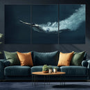 Swimmer Wall Art Canvas Print