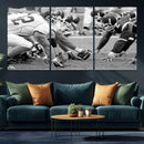 American Football Player Wall Art Canvas Print by MyGreatCanvas | Canvas Wall Art Prints | Photo Prints & Wall Decor