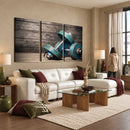 Dambell and Sport Wall Art Canvas Print