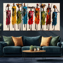 Abstract African Women Wall Art Canvas Print by MyGreatCanvas | Canvas Wall Art Prints | Photo Prints & Wall Decor