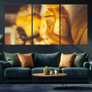 Gold Buddha Statue Hands Wall Art Canvas Print by MyGreatCanvas | Canvas Wall Art Prints | Photo Prints & Wall Decor
