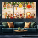 Kitchen Spice on the Table Wall Art, Kitchen Spice Wall Art by MyGreatCanvas | Canvas Wall Art Prints | Photo Prints & Wall Decor