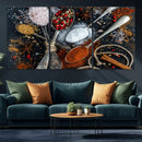 Spices and Seasonings Canvas Wall Art – Colorful Triptych by MyGreatCanvas | Canvas Wall Art Prints | Photo Prints & Wall Decor