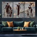 African American Wall Art – Elegant African Women Canvas