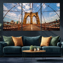 Brooklyn Bridge Manhattan Wall Art Canvas Print by MyGreatCanvas | Canvas Wall Art Prints | Photo Prints & Wall Decor
