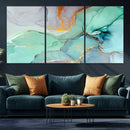 Colorful Marble Fluid Effect Canvas Wall Art Print by MyGreatCanvas | Canvas Wall Art Prints | Photo Prints & Wall Decor