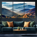 Mountains Forest Autumn Wall Art Canvas Print by MyGreatCanvas | Canvas Wall Art Prints | Photo Prints & Wall Decor
