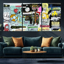 Graffiti Wall Art – Colorful Urban Street Canvas Print, by MyGreatCanvas | Canvas Wall Art Prints | Photo Prints & Wall Decor