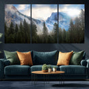 Half Dome Yosemite Calinia Wall Art Canvas Print El Capitan by MyGreatCanvas | Canvas Wall Art Prints | Photo Prints & Wall Decor