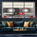 Music Cassette Iconic Wall Art Canvas Print by MyGreatCanvas | Canvas Wall Art Prints | Photo Prints & Wall Decor
