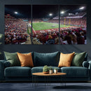 Mississippi State Bulldogs Stadium Wall Art Canvas Print –