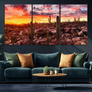 Arizona Desert Print, Western Cowboy Wall Art Print by MyGreatCanvas | Canvas Wall Art Prints | Photo Prints & Wall Decor