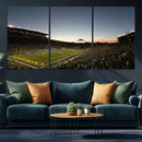 Oregon Ducks Football Team Print - Eugene Autzen Stadium