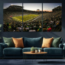 Oregon Stadium Canvas Wall Art - Captivating Game Day Scene