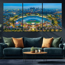 Los Angeles Dodgers Wall Art Canvas, Dodger Stadium Wall Art