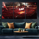 Houston Rockets Basketball Team Print Canvas- Houston Toyota
