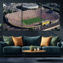 Michigan Wolverines Football Team Print - Ann Arbor Michigan