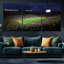 Michigan Wolverines Football Canvas Wall Decor, Football