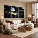 Milwaukee Bucks Basketball Print - Fiserv Forum Stadium Wall