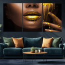 African American Art Black Woman Canvas Print, African Wall