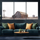 Set of 3 Rustic Farmhouse Wall Art Prints – Country Barn,