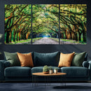 Serene Tree Tunnel Wall Art Canvas Print – Pathway Under by MyGreatCanvas | Canvas Wall Art Prints | Photo Prints & Wall Decor