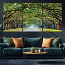Wormsloe State Plantation Driveway Wall Art Canvas Print by MyGreatCanvas | Canvas Wall Art Prints | Photo Prints & Wall Decor