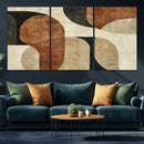Wabi Sabi Abstract Wall Art Canvas Print | Large Minimalist